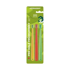 Herbadent Kids 0-8 let, 3 ks