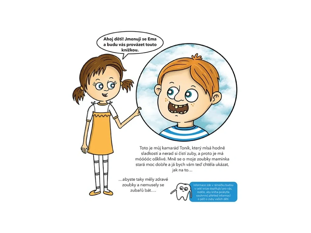 Kniha Těším se k zubaři