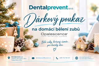 Vánoční dárkový poukaz na domácí bělení zubů
