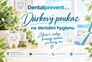 Dárkový poukaz na dentální hygienu - Pro stávající klienty