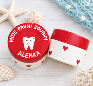 Krabička na vypadlé mléčné zoubky